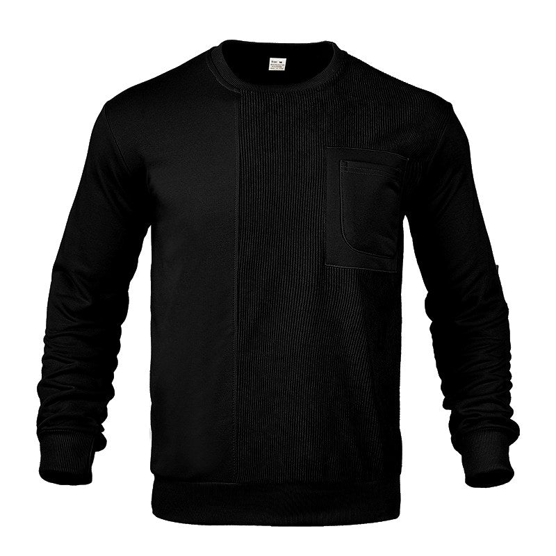 Codey - Men's Textured Crew-Neck Fall Sweatshirt 2
