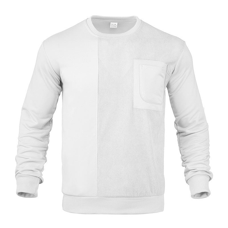 Codey - Men's Textured Crew-Neck Fall Sweatshirt 3
