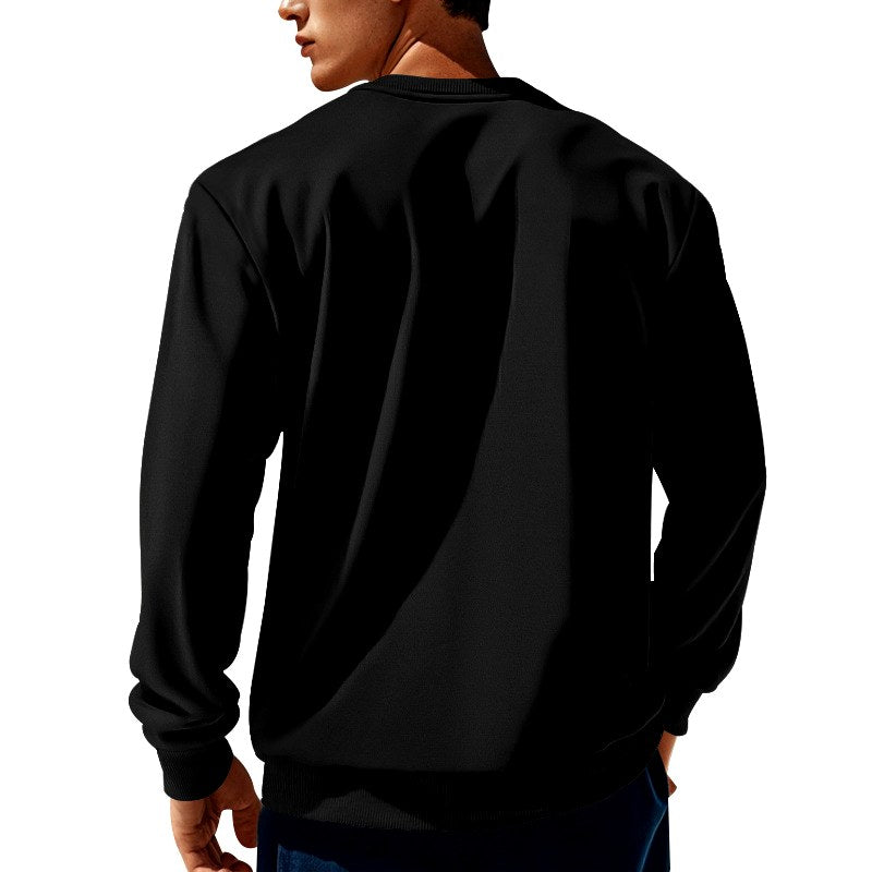 Codey - Men's Textured Crew-Neck Fall Sweatshirt 6