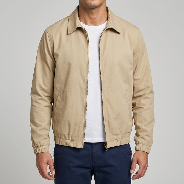 Colton - Men's Zip-Front Collared Jacket