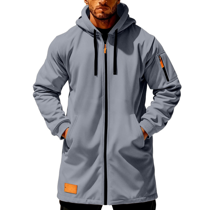 Connor - Men's Hooded Full-Zip Utility Jacket with Cargo Pockets 3