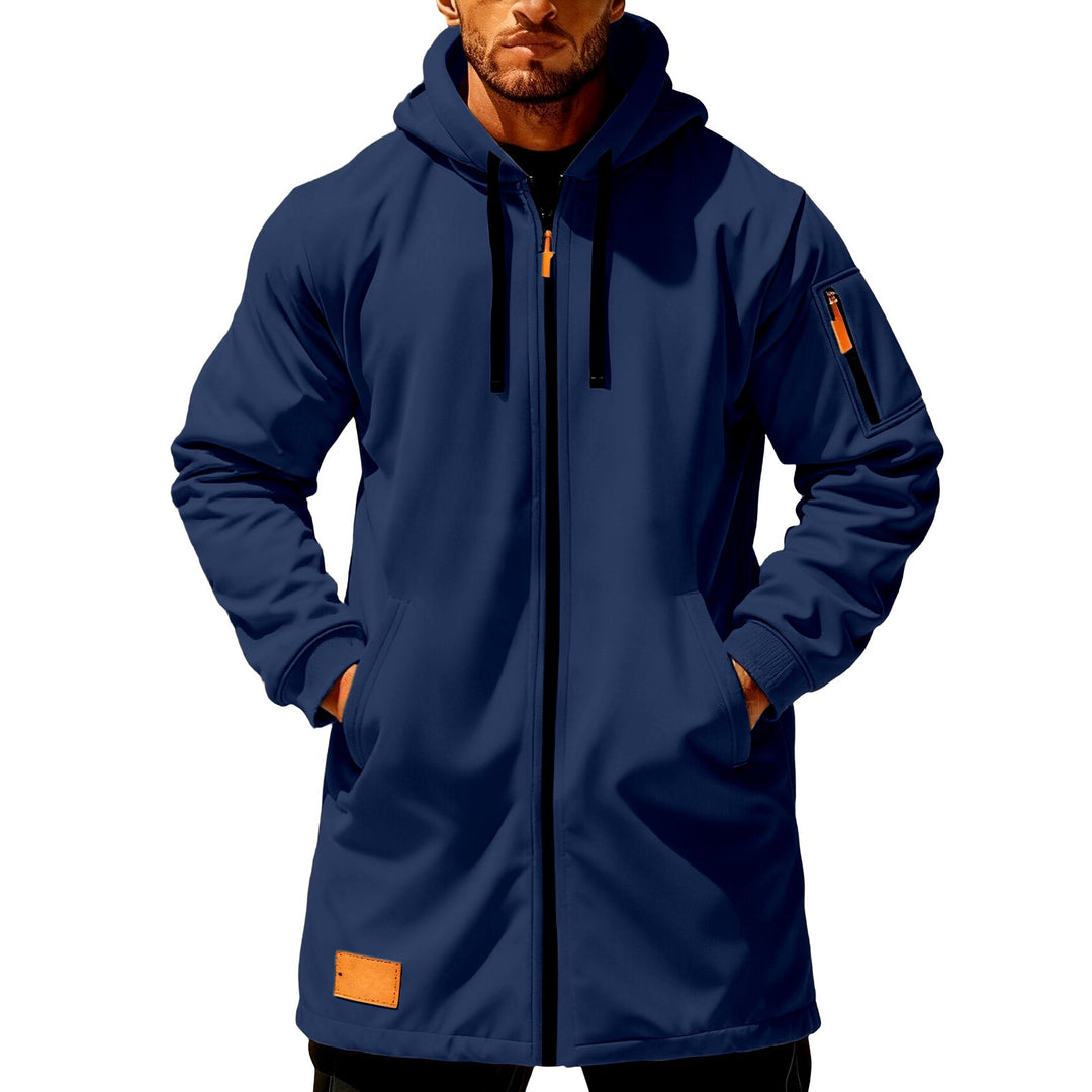 Connor - Men's Hooded Full-Zip Utility Jacket with Cargo Pockets 4