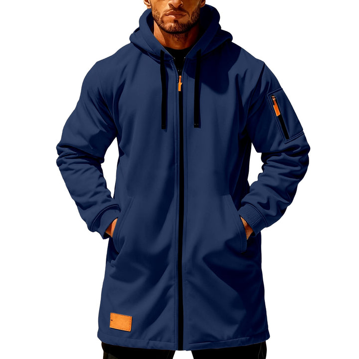 Connor - Men's Hooded Full-Zip Utility Jacket with Cargo Pockets 4