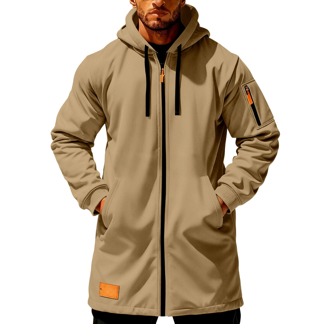 Connor - Men's Hooded Full-Zip Utility Jacket with Cargo Pockets 6