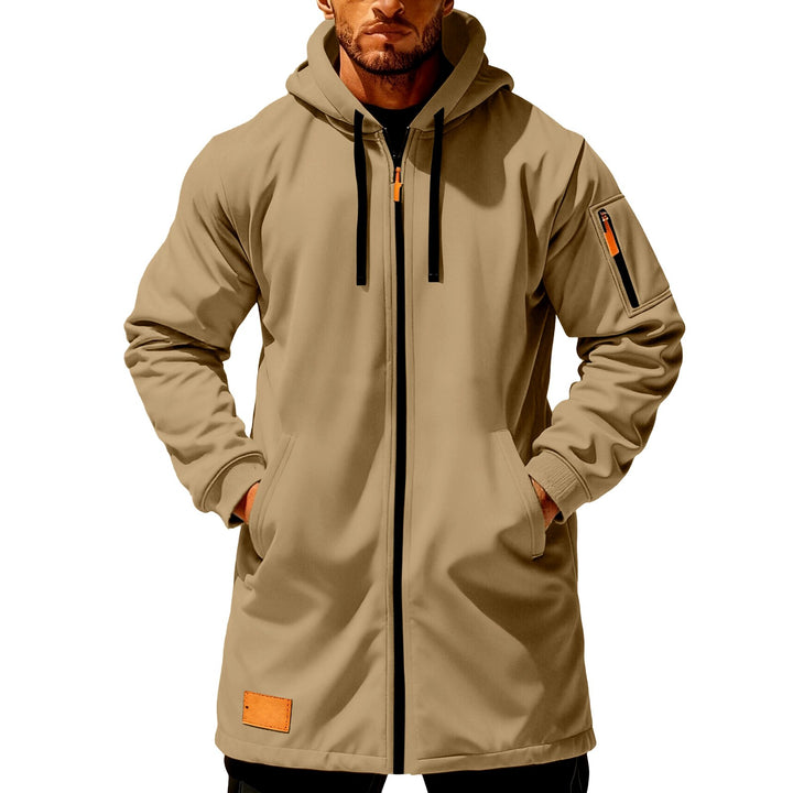 Connor - Men's Hooded Full-Zip Utility Jacket with Cargo Pockets 6