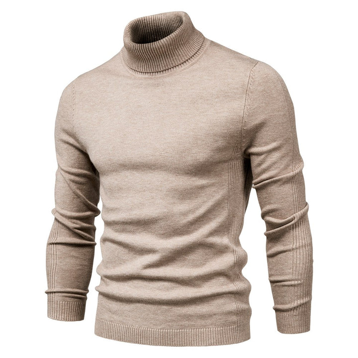 Connor - Men's Slim Fit Turtleneck Knit Sweater 6