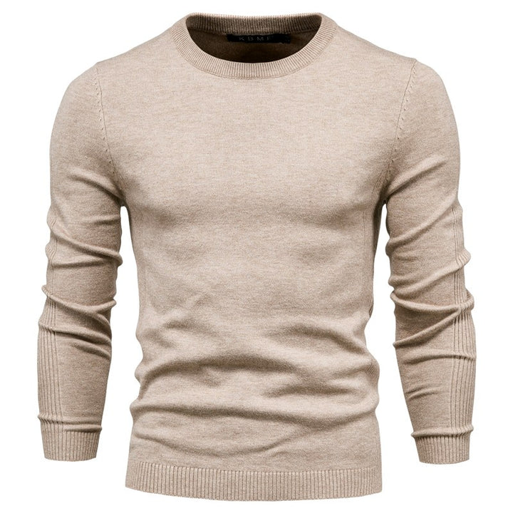 Conor - Men's Round Neck Slim Fit Sweater 1