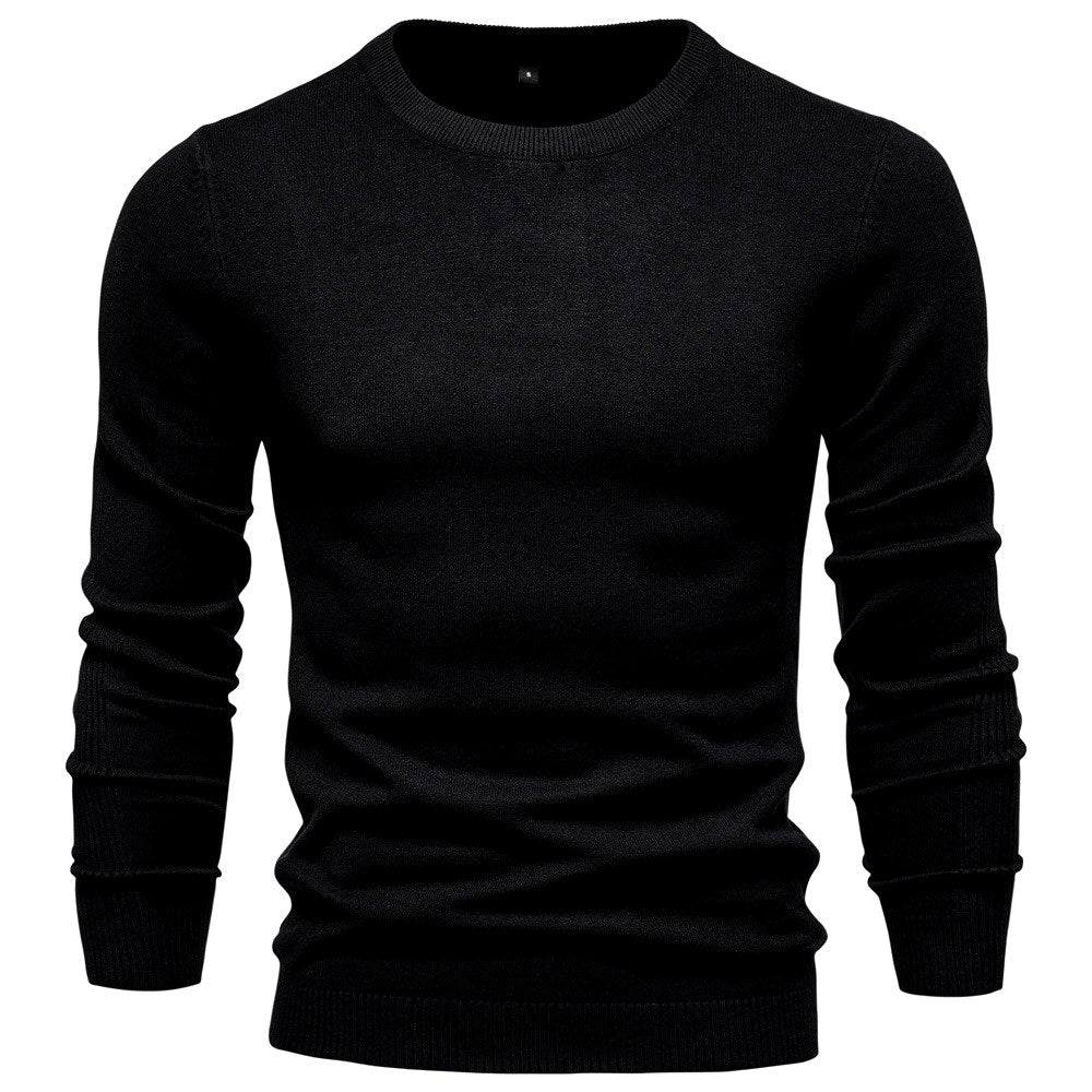Conor - Men's Round Neck Slim Fit Sweater 2