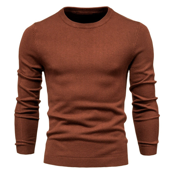 Conor - Men's Round Neck Slim Fit Sweater 4