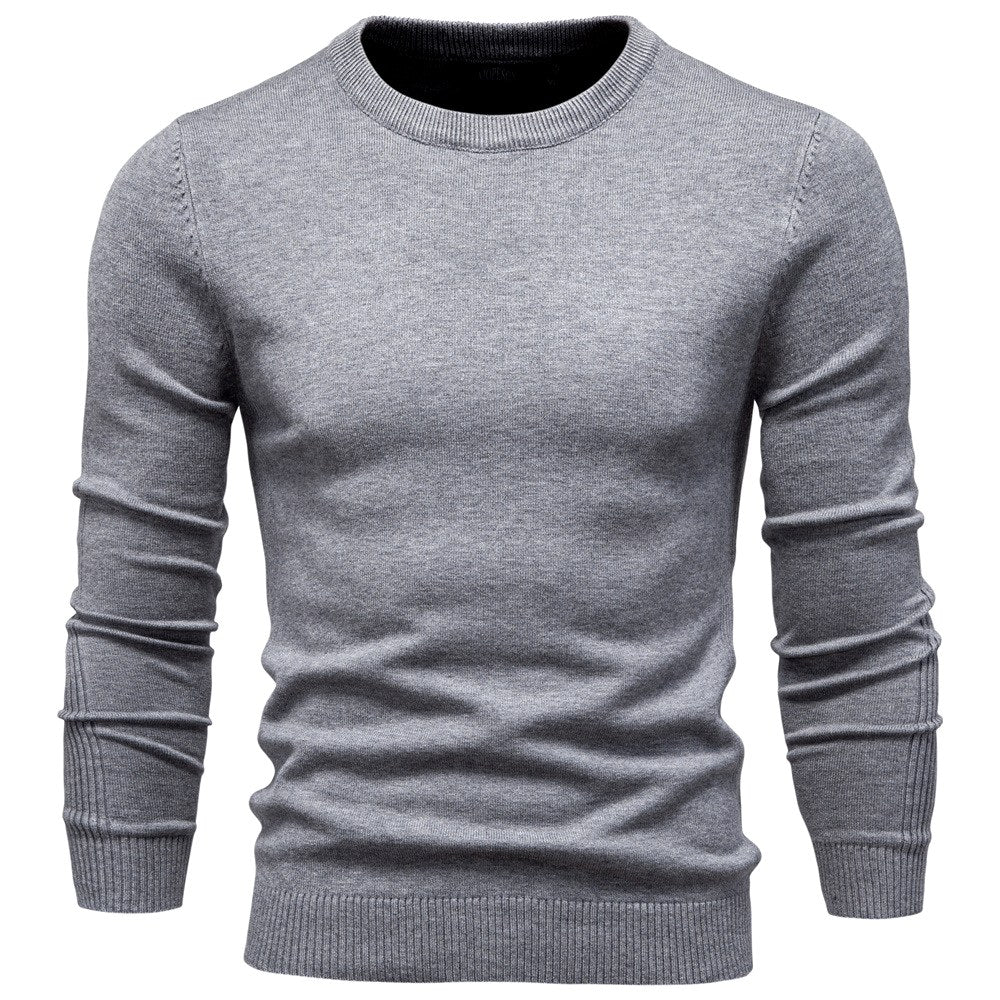 Conor - Men's Round Neck Slim Fit Sweater 5