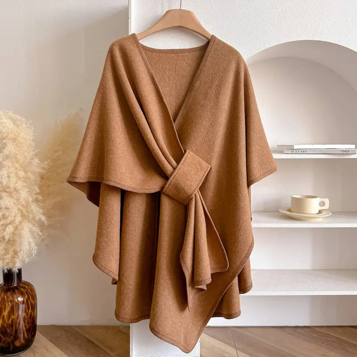 Cordelia - Women's Wrap Cape Poncho