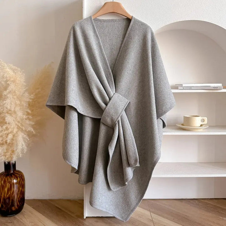 Cordelia - Women's Wrap Cape Poncho