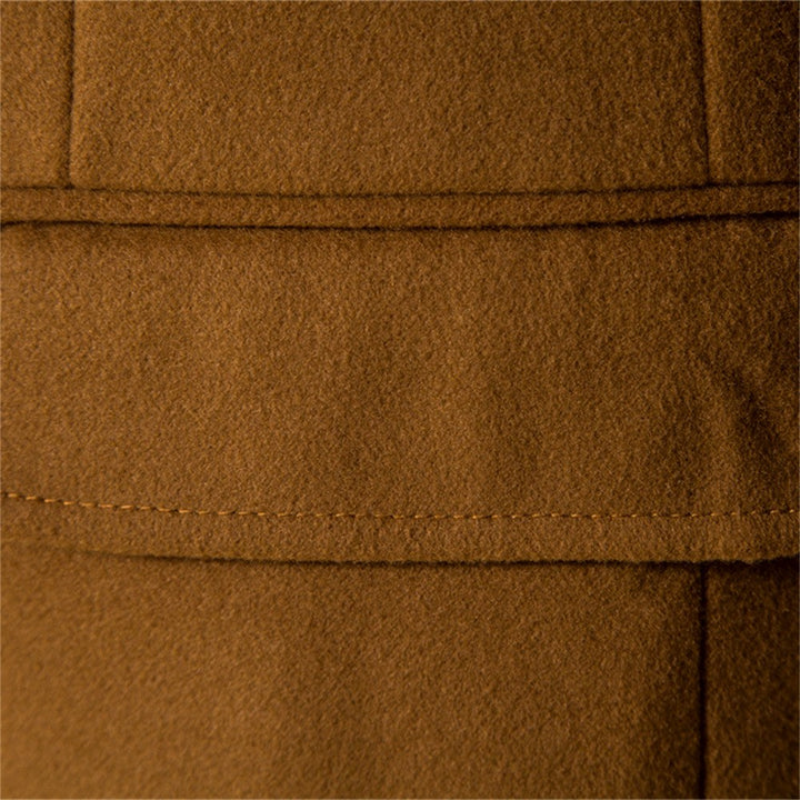 Crispin - Men's Wool Tailored Knee-Length Coat 4