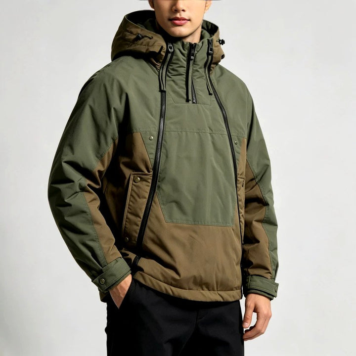 Damson - Men's Colorblock Tactical Anorak Jacket 6