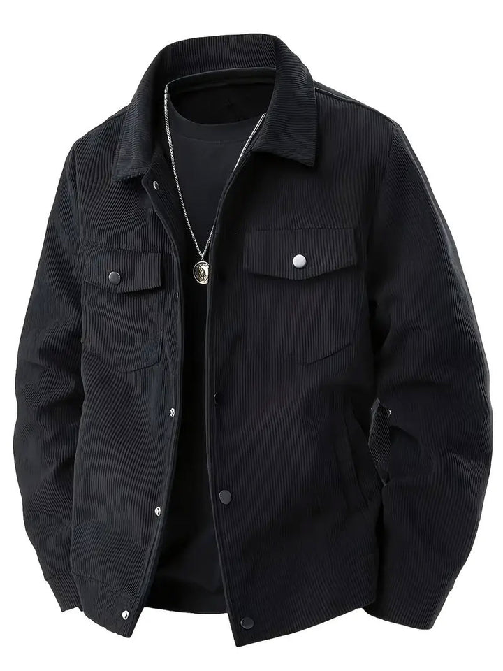 Daniel - Men's Corduroy Button-Front Jacket 1
