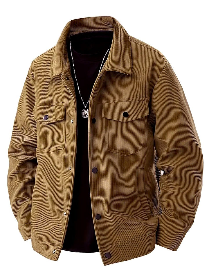 Daniel - Men's Corduroy Button-Front Jacket 2
