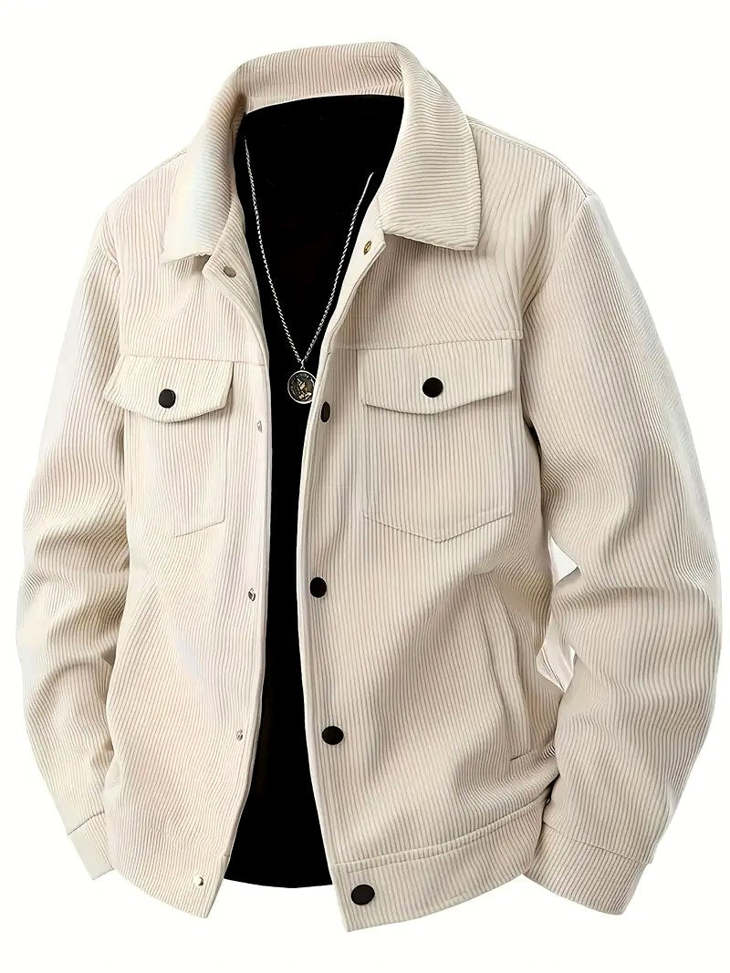 Daniel - Men's Corduroy Button-Front Jacket 3