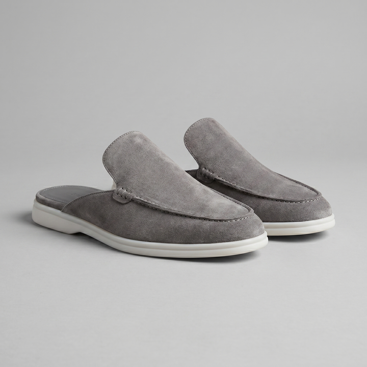 Dare - Men’s Suede Slip-On Mule Loafers
