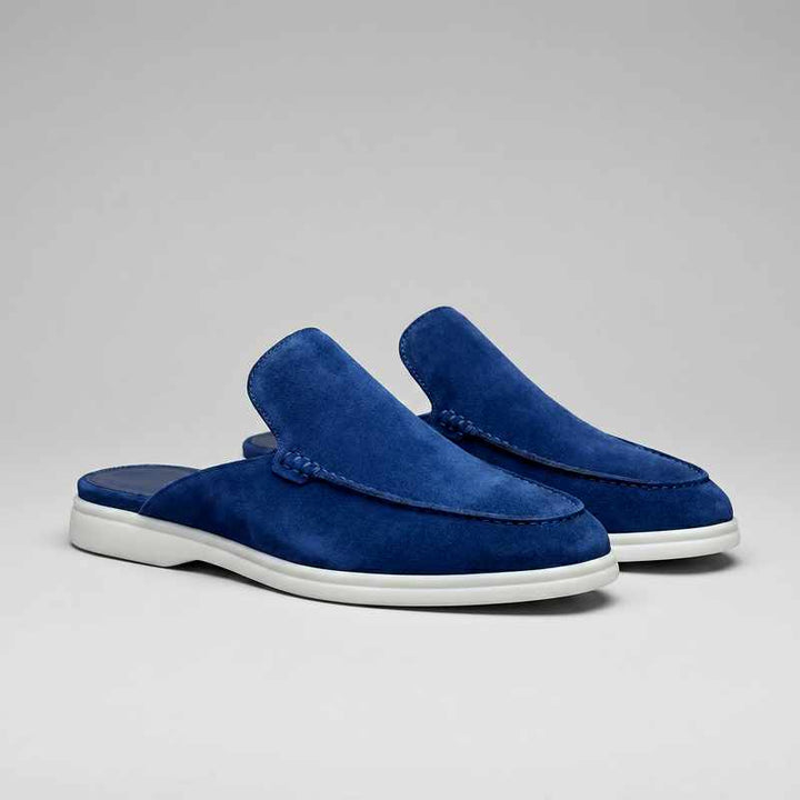 Dare - Men’s Suede Slip-On Mule Loafers