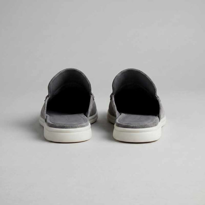 Dare - Men’s Suede Slip-On Mule Loafers