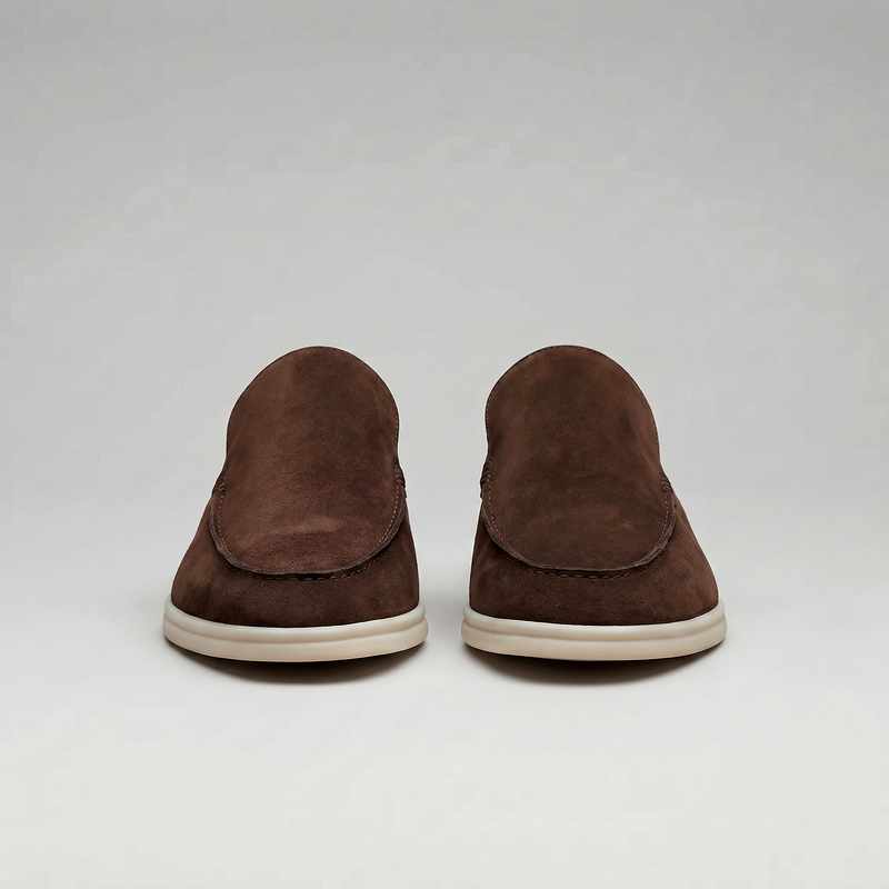 Dare - Men’s Suede Slip-On Mule Loafers