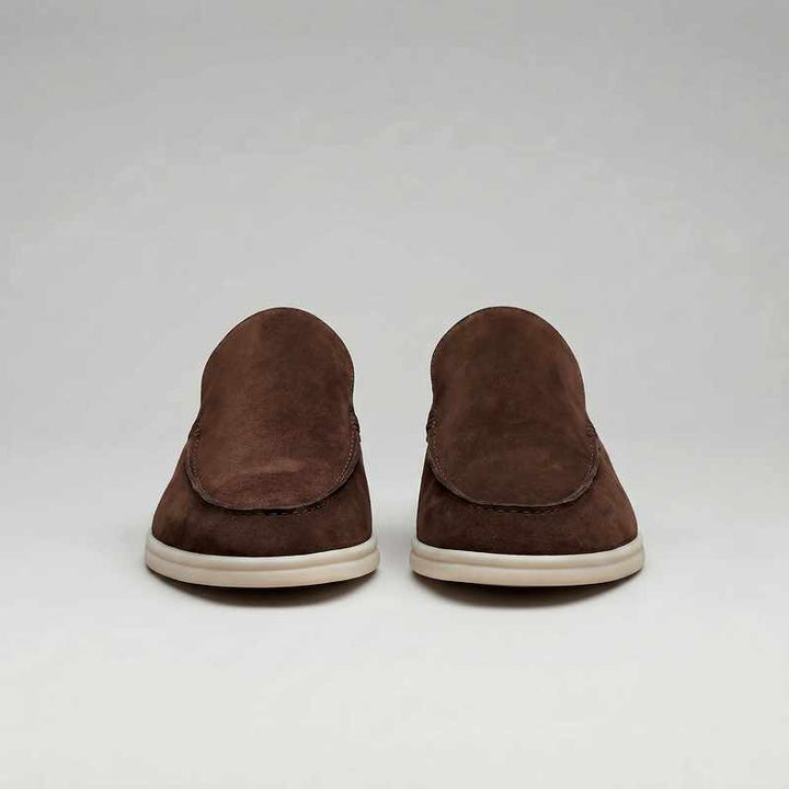 Dare - Men’s Suede Slip-On Mule Loafers