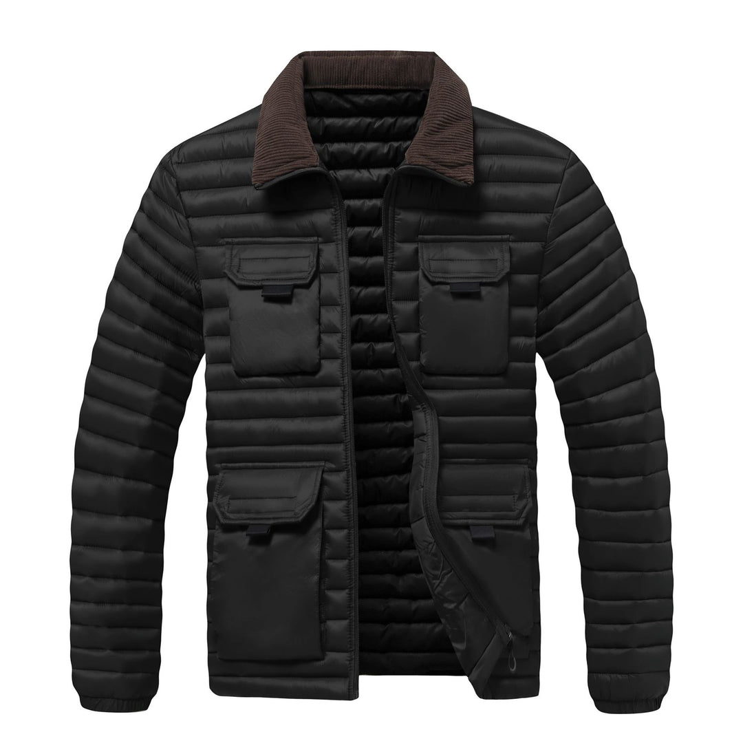 Dawson – Men's Quilted Puffer Utility Jacket 1