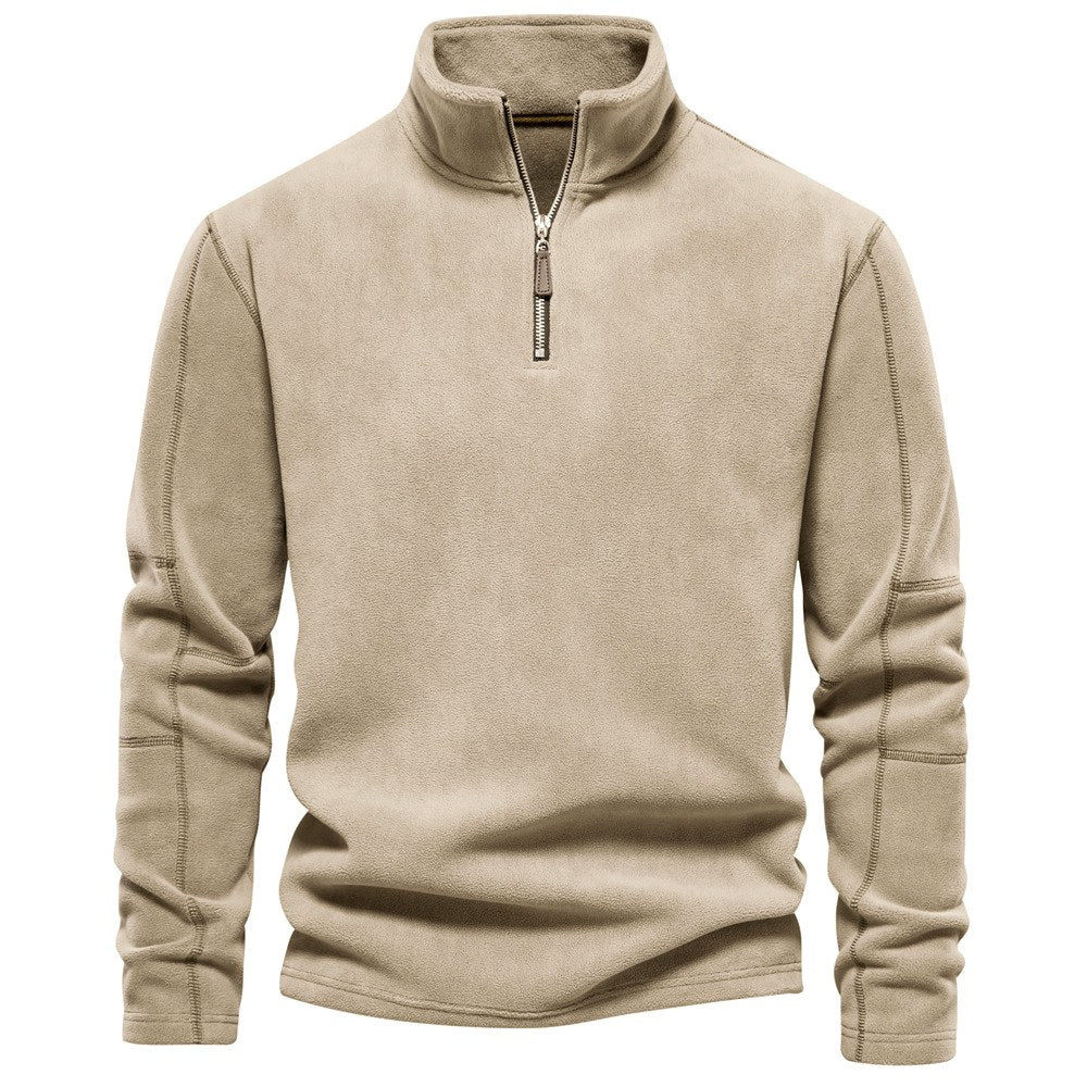 Denis - Men's Quarter-Zip Fleece Sweatshirt 2