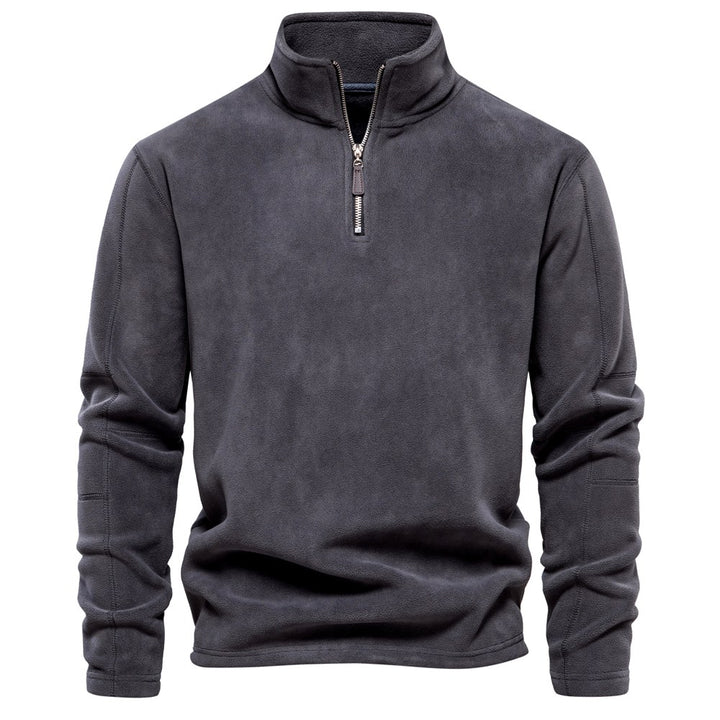 Denis - Men's Quarter-Zip Fleece Sweatshirt 5