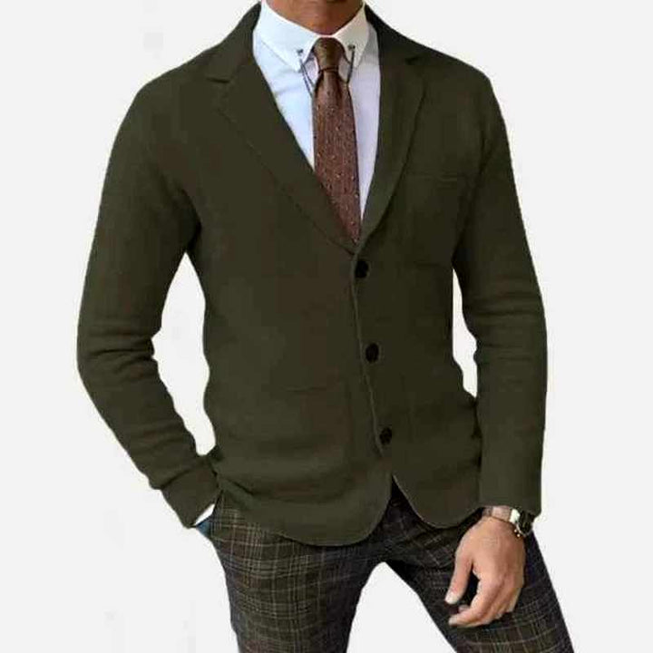 Deshaun - Men's Slim Fit Three-Button Blazer Jacket 4