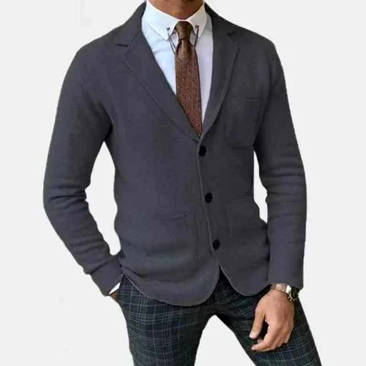 Deshaun - Men's Slim Fit Three-Button Blazer Jacket 5