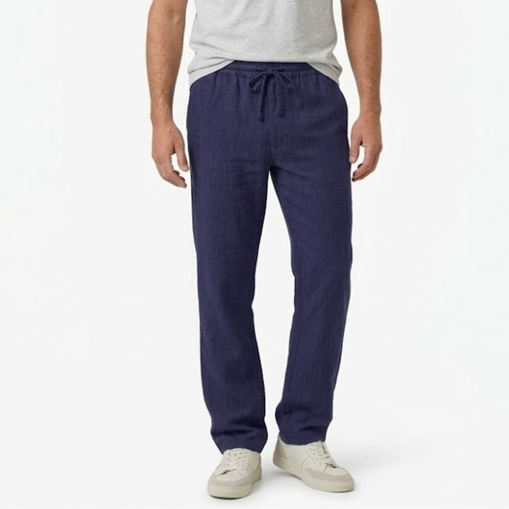 Deshawn - Men's Cotton Relaxed Summer Pants
