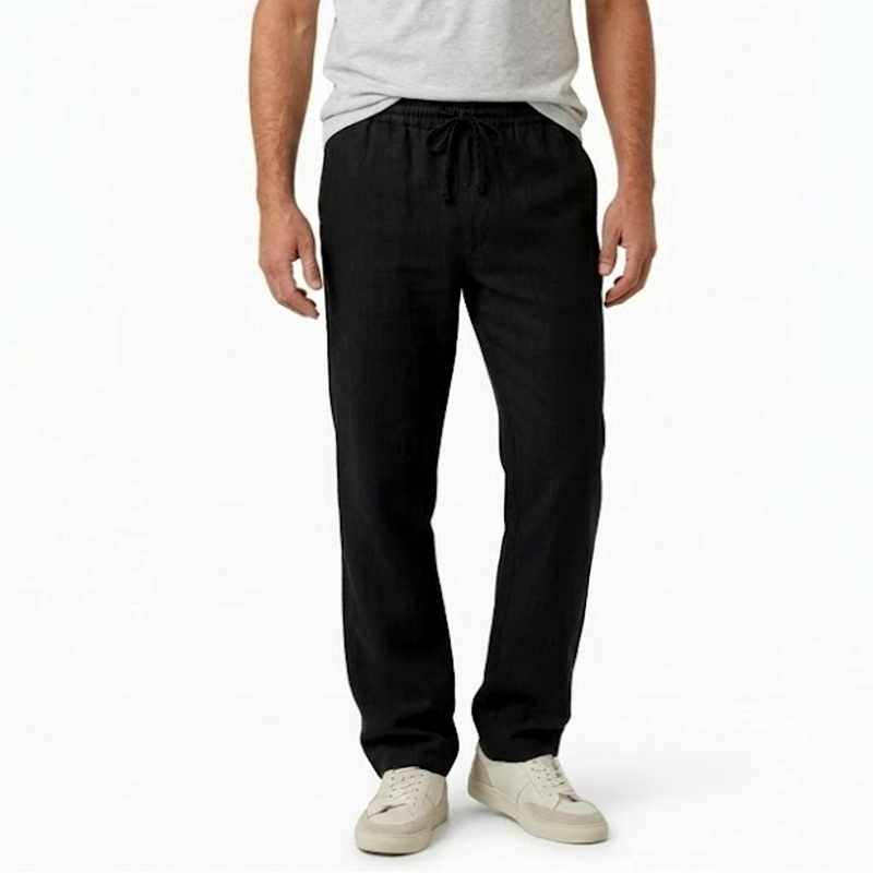 Deshawn - Men's Cotton Relaxed Summer Pants