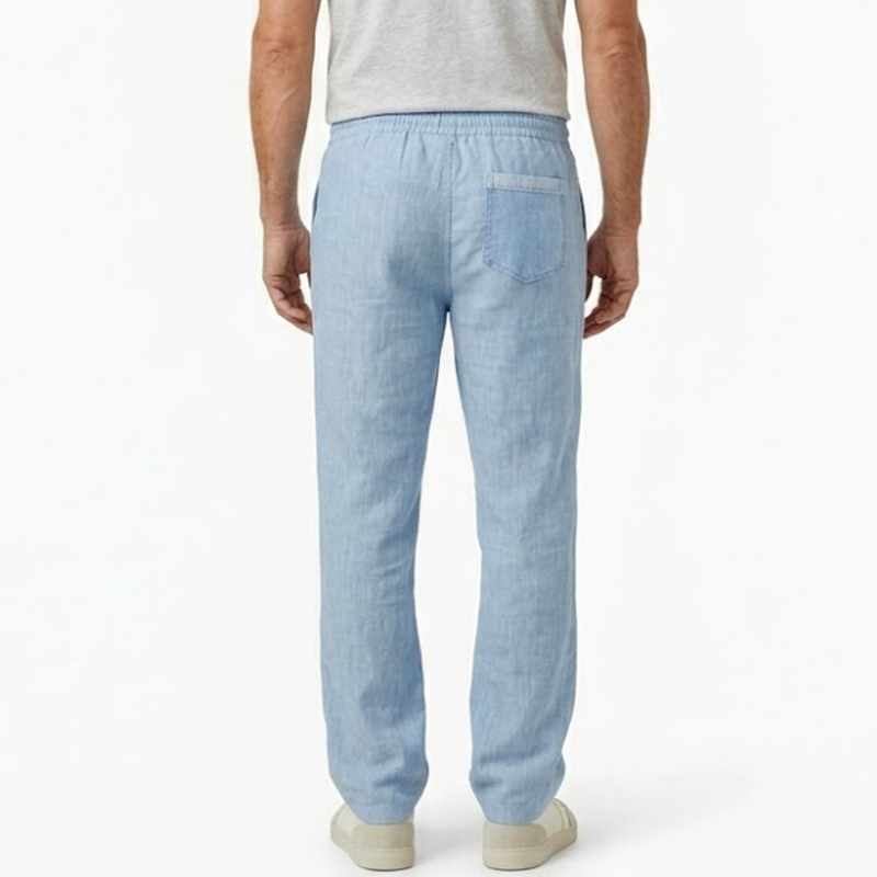 Deshawn - Men's Cotton Relaxed Summer Pants