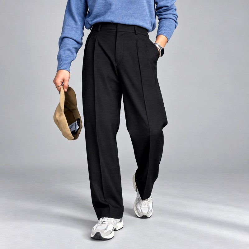 Donavan - Men’s Pleated Wide Leg Relaxed Fit Pants 2