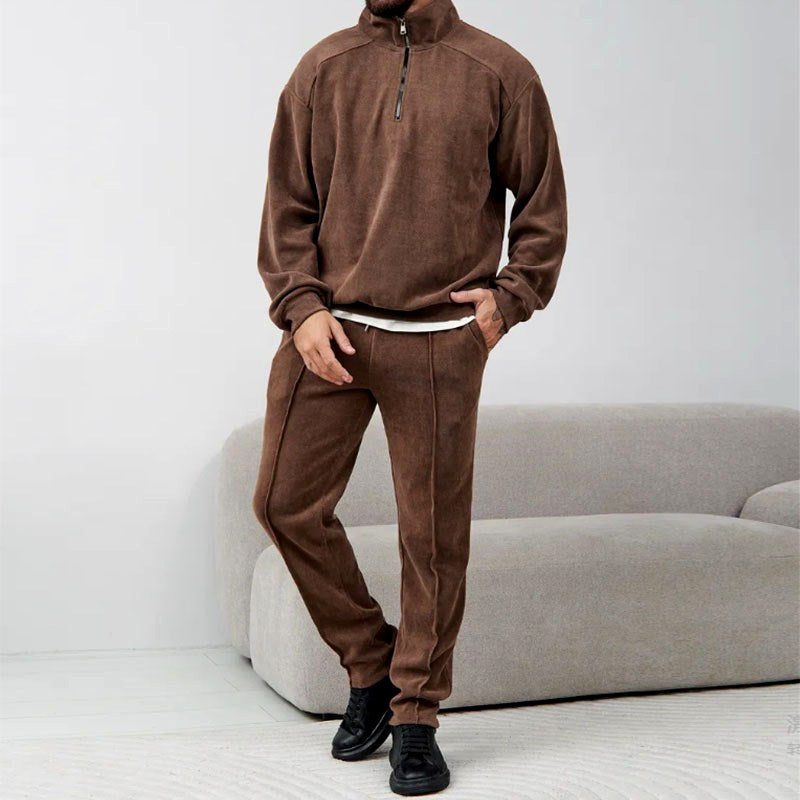 Dorian - Men’s Half-Zip Relaxed Two-Piece Set 3
