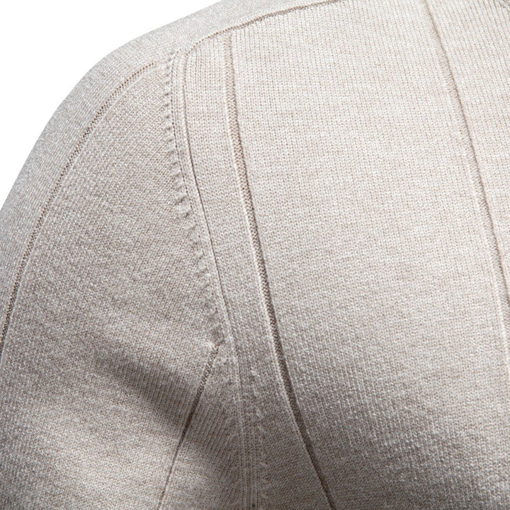 Drew - Men's Ribbed Turtleneck Knit Sweater 6