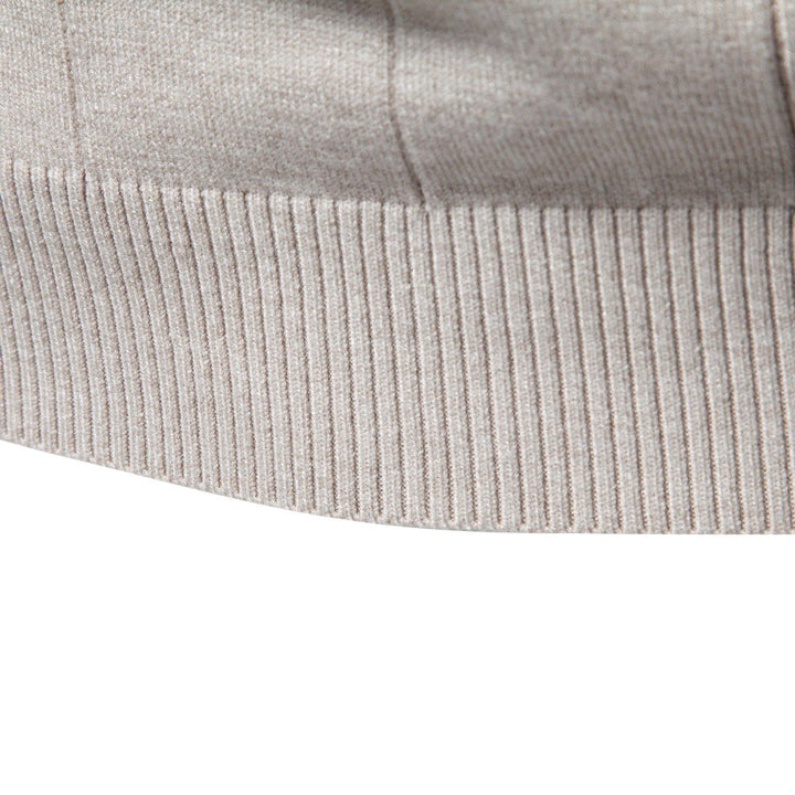 Drew - Men's Ribbed Turtleneck Knit Sweater 8