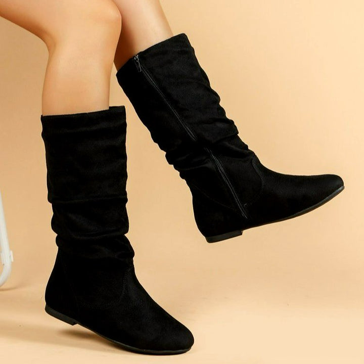 Editha - Women's Slouchy Knee-High Boots 3