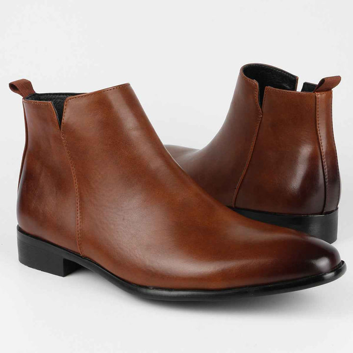 Efren - Men's Pointed Almond Toe Slip On Loafers 1