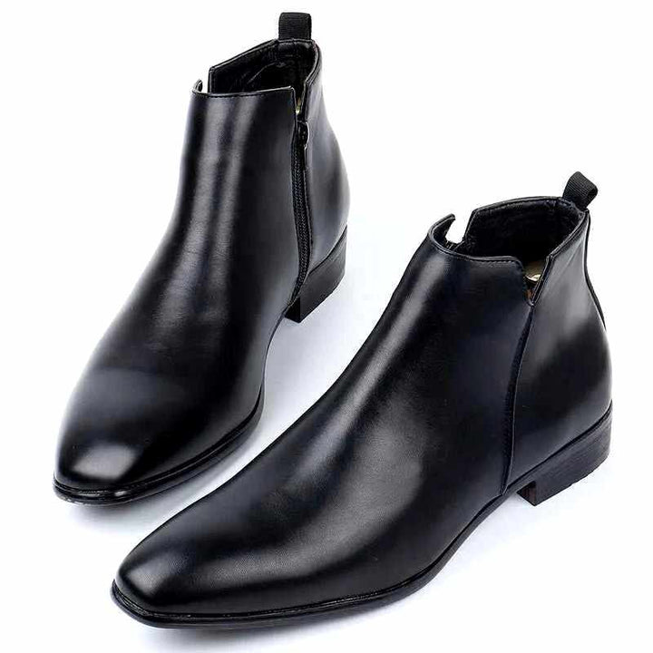 Efren - Men's Pointed Almond Toe Slip On Loafers 4