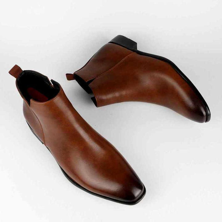Efren - Men's Pointed Almond Toe Slip On Loafers 8