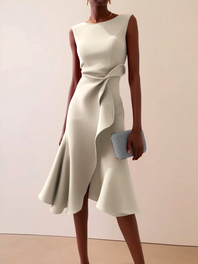 Eleanor - Women's Asymmetrical Sleeveless Formal Evening Dress 5