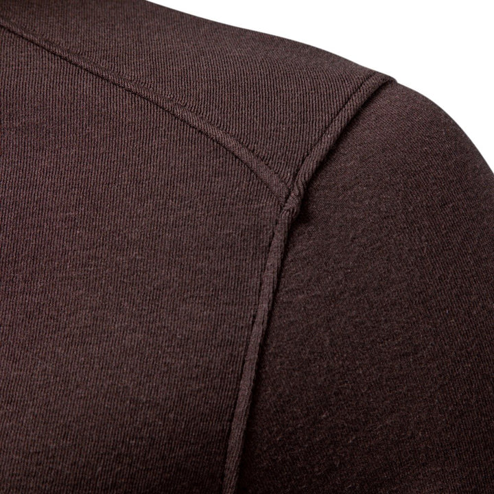 Elias - Men's Mock Neck Long Sleeve Shirt 7