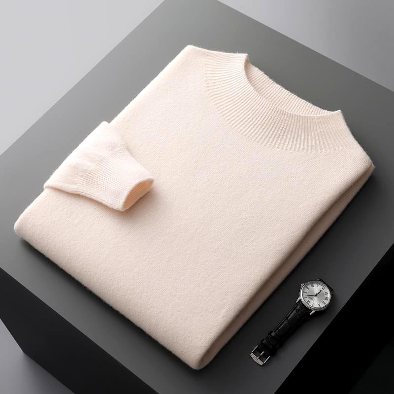 Eliseo - Men’s Classic Wool Crew Neck Sweater 2