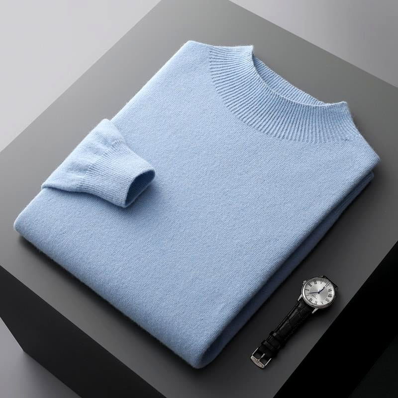 Eliseo - Men’s Classic Wool Crew Neck Sweater 3