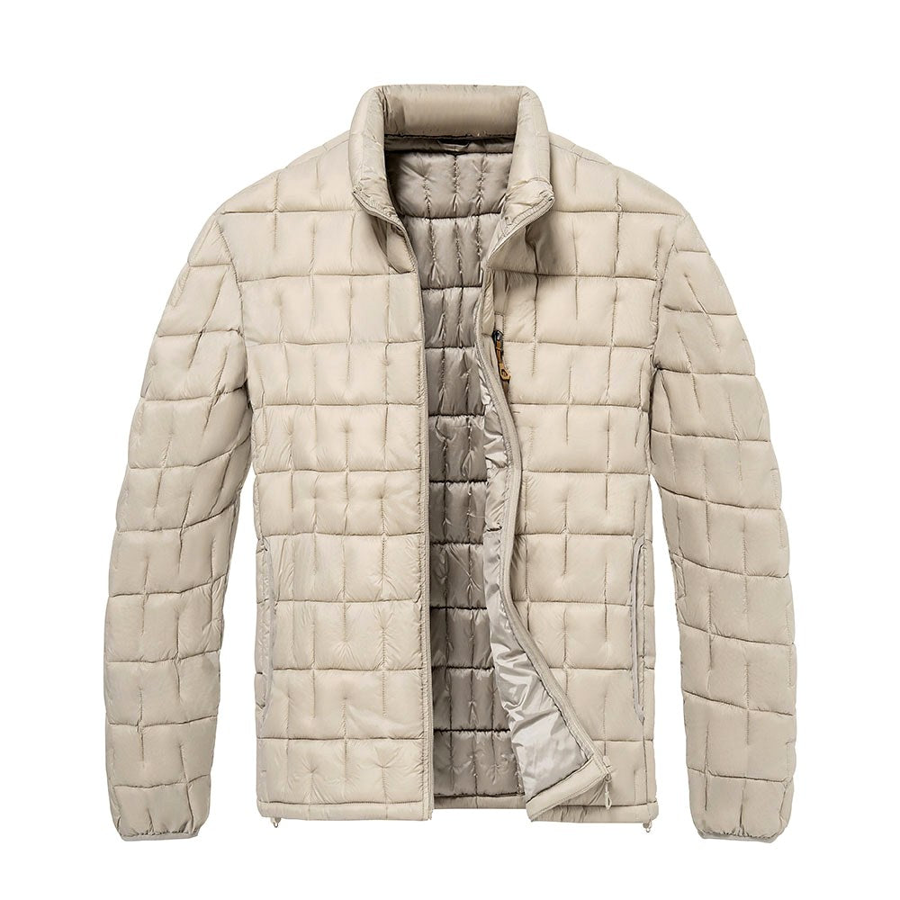 Emmanuel - Men's Quilted Puffer Jacket with Pockets 2