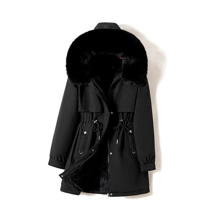 Estelle - Women's Fleece-Lined Faux Fur Hooded Parka 2