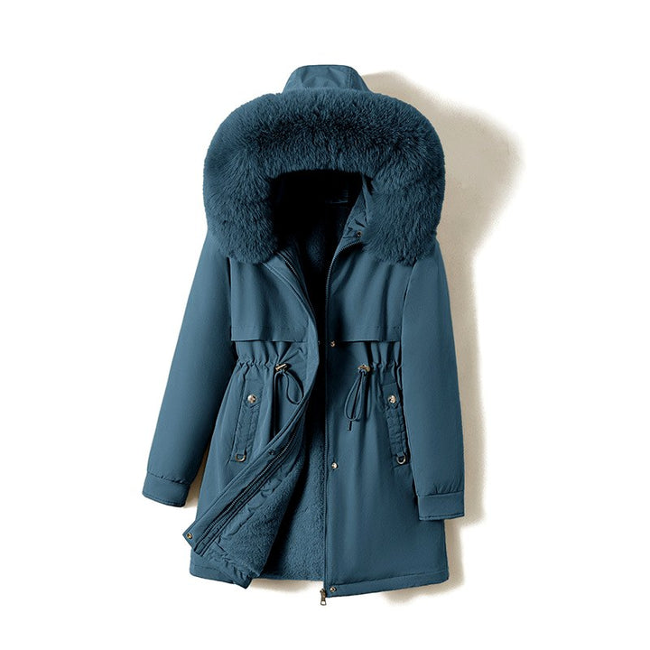 Estelle - Women's Fleece-Lined Faux Fur Hooded Parka 6