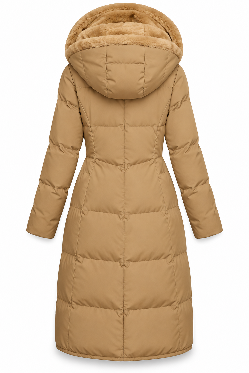 Faye - Women's Long Hooded Puffer Coat 10